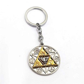 Triforce Keychain - Triforce Medallion Keychain