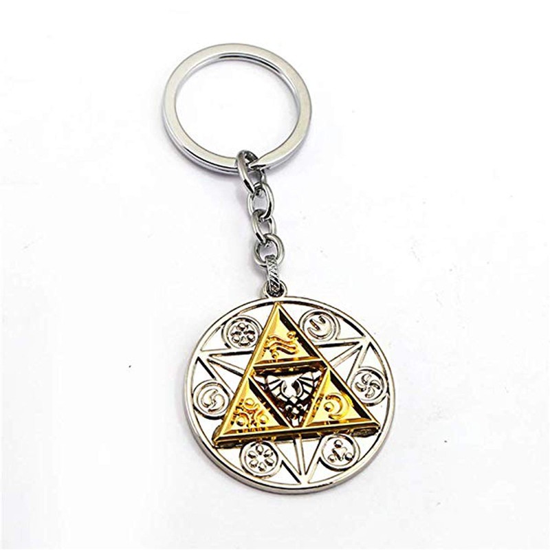 Triforce Keychain - Triforce Medallion Keychain