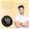 2PC Jabón de depilación de cabello gris natural, champú para