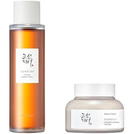 Beauty of Joseon Ginseng Essence Water Hydrating Face Toner for Dry, Dull Skin with Ground Rice and Honey Glow Mask Pore Sebum Care for Dry Sensitive Skin