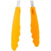 PRO SERIES Antibacterial Heat Resistant Color Tongs with Stopper, Multi,