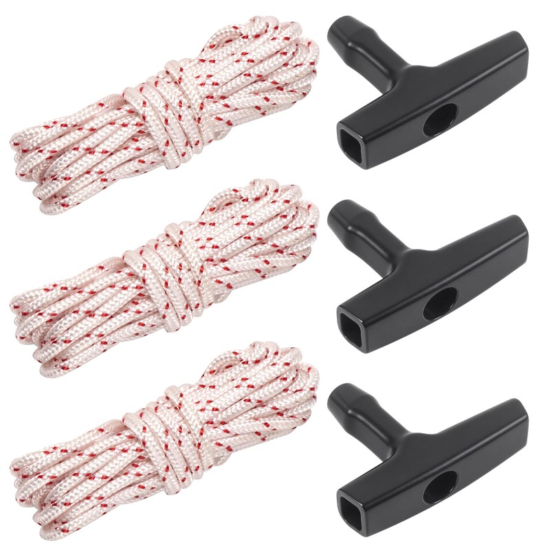 HAOIOKSC 3 Pcs Premium Starter Rope High tensile Strength, Pull