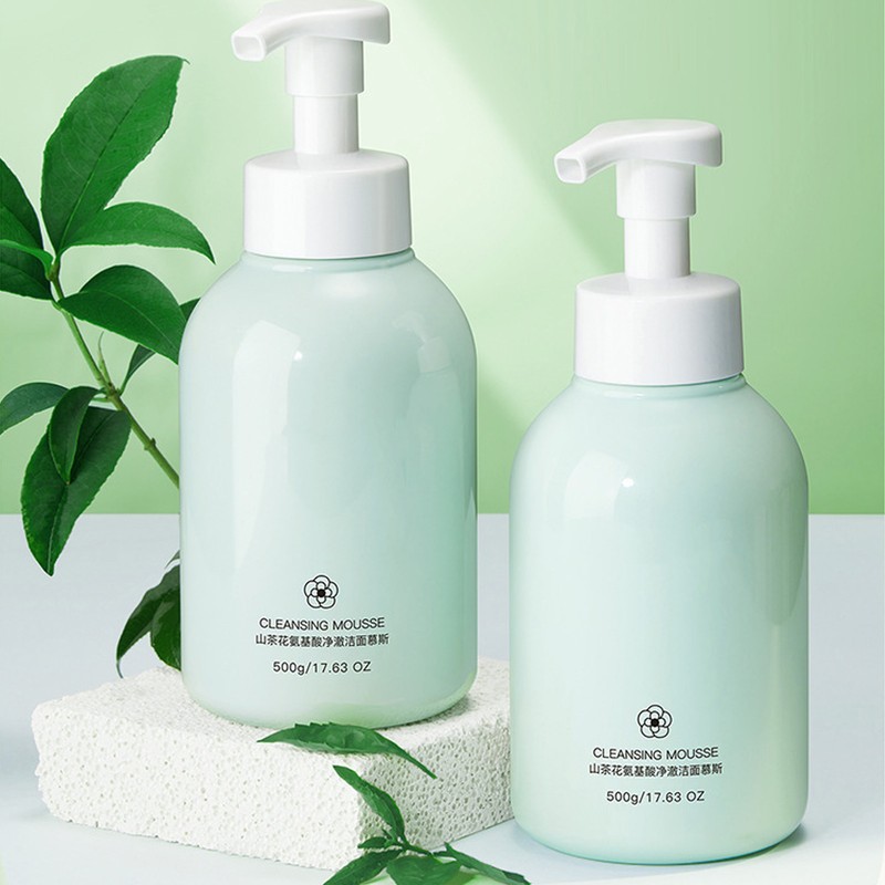 Camellia Facial Cleansing Mousse Deep Cleanse Moisturizing Fine Foaming Face