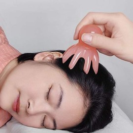 Altipia Octopus massager, scalp gua sha, massage stick, comb, neck, shoulders / 문어 마사지기 두피 괄사 마사지봉 빗 목 어깨