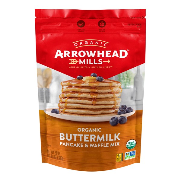 Arrowhead Mills Organic Pancake & Waffle Mix (Buttermilk)