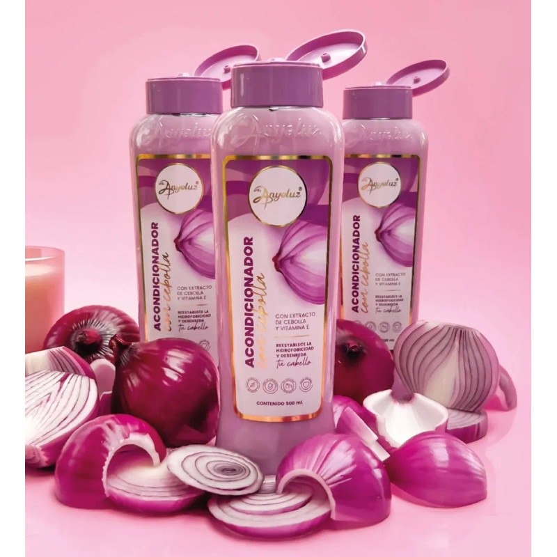 Kit Anyeluz Shampoo Y Acondicionador Sin Sal 500ml