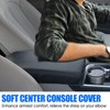 ANMOSVO Center Console Cover for 2015-2019 Hyundai Sonata - Anti-Scratch