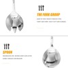 Pack of 2 Salad Servers, Stainless Steel Salad Serving Set,
