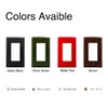 ENBRIGHTCO ENBRIGHTCO Decorator Light Switch,Oliver green finish wall plate cover,stainless