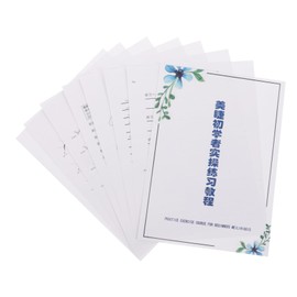 FOMIYES Beginner's Eyelash Extension Kit Lash Mapping Chart Lash Application Practice Papers