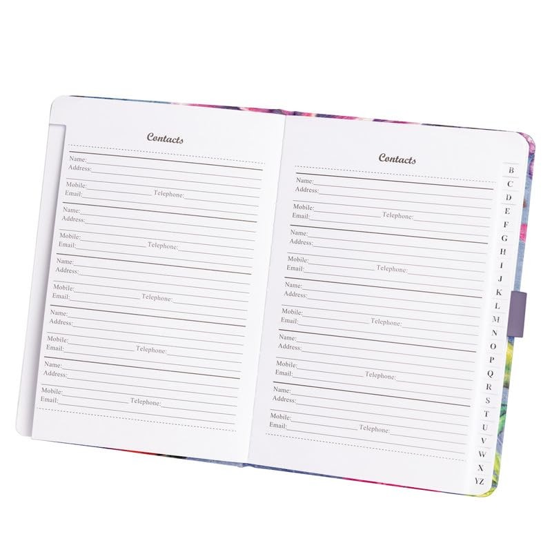 A to Z Telephone Address Book A-Z Index Hard Back