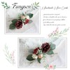 Fangsen Boho Silver Wedding Festival Headpiecer Floral Headpiece for Brides