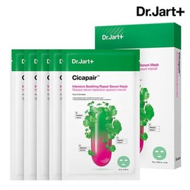 Dr. Jart+ 시카페어 인텐시브 수딩 리페어 세럼 마스크 5매 Cicapair Intensive Soothing Repair Serum Mask 5 Sheets