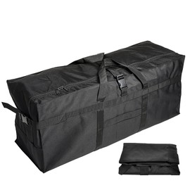 Long Travel Duffle Bag,Foldable Extra Large Duffel Bags,Carry on Travel Bag for Camping/Moving Boxes/Tent/Surfboards/Photography Equipment Storage Bag(Long 197L)
