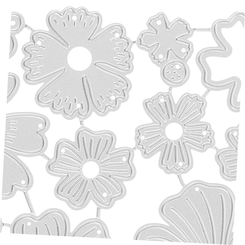 SEWACC Flower Shaped Cutting Die Durable Carbon Steel Crafting Tool