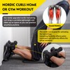 Nordic Hamstring Curl Strap - Holds 420 Pounds, Great for
