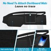DTGGSBUS Dashboard Cover Mat for 2009 2010 2011 2012 2013