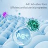 2 Pack Ag+ Silver Ion Vacuum Storage Bags, No Pump