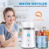 DC HOUSE 1 Gallon Water Distiller Machine, 750W 4L Pure