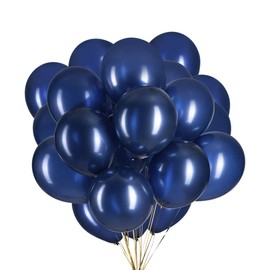 ZYOOO Balloons Navy Blue - Dark Blue Balloons - 12 Inch Balloons - Pack of 50