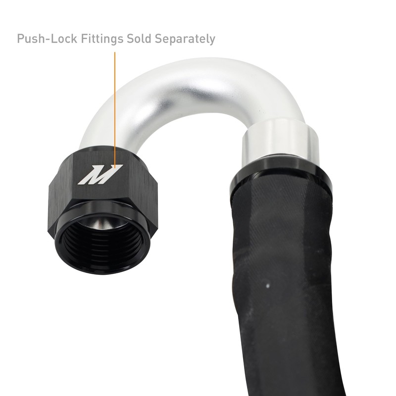 Mishimoto Push Lock Hose, 10AN, 20ft