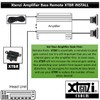 Xtenzi Amplifier Remote Bass Volume Control Knob XTBR22 Compatible with