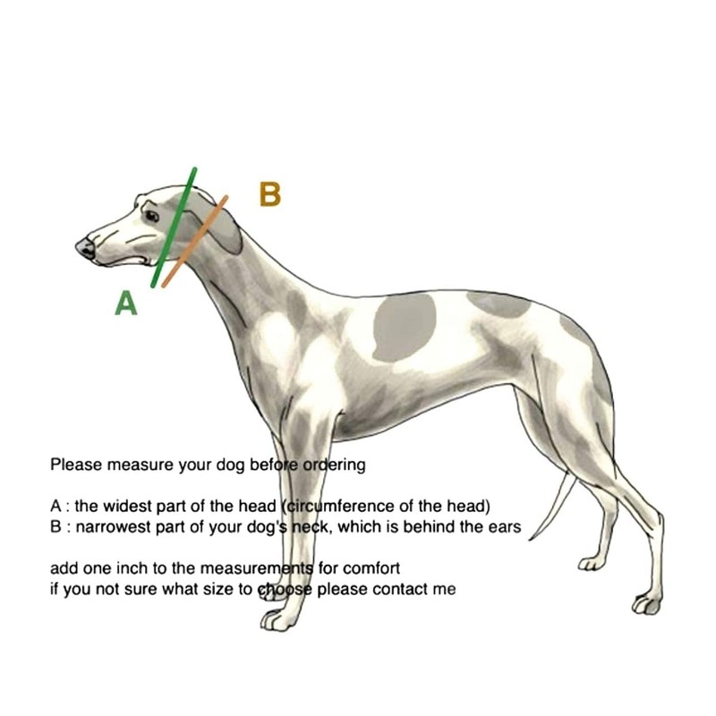 Extra Soft Martingale Dog Collar for Greyhound Saluki Whippet and