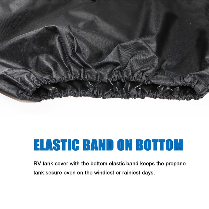 RV Propane Tank Cover, Camper Propane Tank Cover Double 20lb,