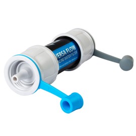 HydroBlu Versa Flow Light-Weight Water Filter System - Hollow Fiber Inline or Straw Filter for Survivor and Emergency Filtration