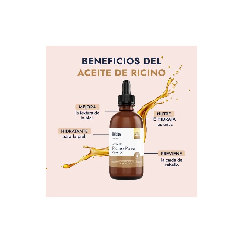 Aceite De Ricino Puro Aceite De Almendras Dulces 100ml Cu