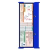 Whitecoat Clipboard® Trifold - EMT Edition (Blue, Trifold)