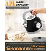 Amaste Electric Kettle, Retro Electric Tea Kettle With Thermometer, 57