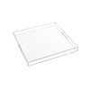 22×22 Inches Oversize Extra Large Sturdy Clear Acrylic Serving Tray