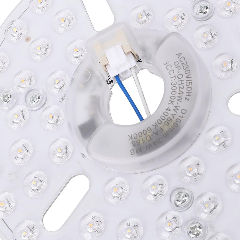 6.3 Inch LED Ceiling Fan Light, Magnetic LED Retrofit Kit