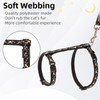 PUPTECK Adjustable Cat Harness and Leash Set Escape Proof Kitten