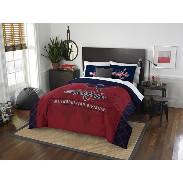 The Northwest Company Officially Licensed NHL Draft Comforter and 2 Sham Set, Multi Color, Multiple Sizes