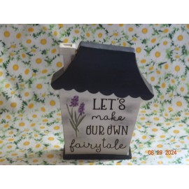 Blossom Bucket NEW BLOSSOM BUCKET "LET'S MAKE OUR OWN FAIRYTALE" HOUSE  #201-12457