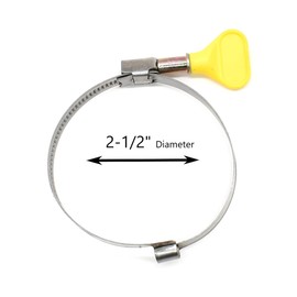 Big Horn 11752PK 2-1/2-Inch Left Hand Bridge Clamps, 5-PACK