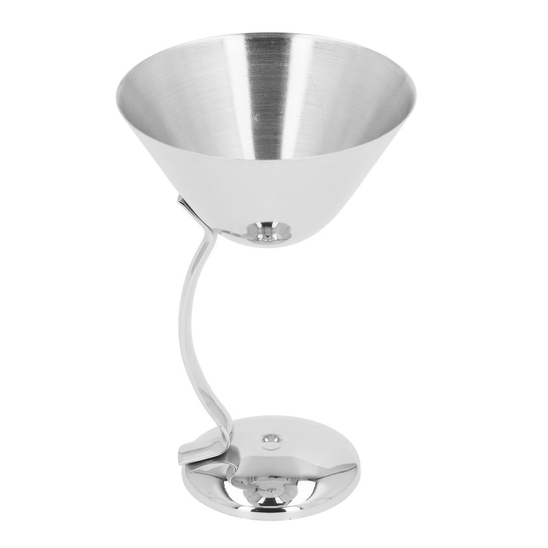 150ml Stainless Steel Martini Cocktail Glass Copper Plated Metal Wine