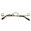 V.W.E Rectangular Rimless Fashion Reading Glasses With Anti-reflective AR Coating