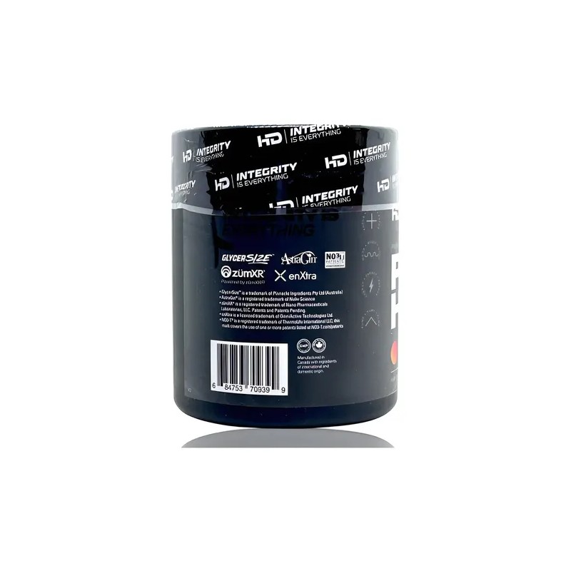 Preentreno Pre Hd Black Fresa Mango 30 Serv Hd Muscle