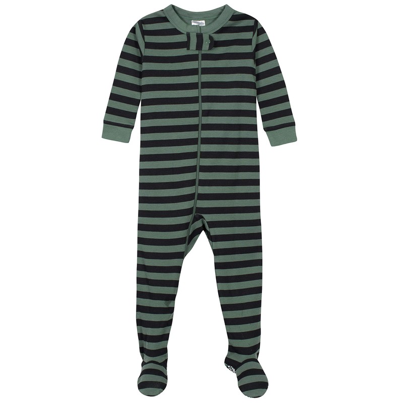 Gerber - Paquete de 2 Pijamas con pies para bebé,