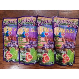 SARA NUTRITION 4 ARTICHOKE FLAX SEED SARA NUTRITION 14 OZ EACH 12/2025 LINAZA ALCACHOFA 400 GR.