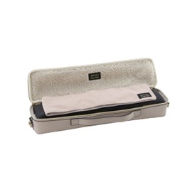 Pearl Flute x Legato Largo LL-FLCH3#LGY Pearl Flute Collaboration Flute Case Cover # Light Gray for Both C and H Foot Tubes, Includes Flute Mat