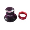 KD89 Horotec MSA00.025-2.5 Magnifying Glass with Aluminium Screw Ring, Red,