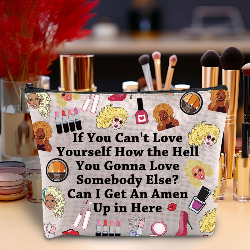 Drag Race Inspired Makeup Bag Drag Queen Gift Can I
