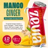 Zevia Zero Sugar Energy Drink, Mango Ginger, 12 oz Cans