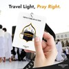 Umrah Dua Cards With Lanyard - Pocket Sized Step by
