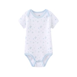 MAMIMAKA Baby Bodysuits Baby Clothes Short Sleeve One-Piece Cotton Bodysuit for Baby Boys and Girls 9-12 Months