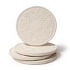 CoasterStone Absorbent Stone Coasters, “Victorian Lace Set of 4